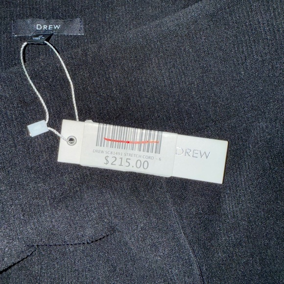 NWT Drew Corduroy Sage Pant In Black Size 6 Orig $215 - Picture 9 of 10